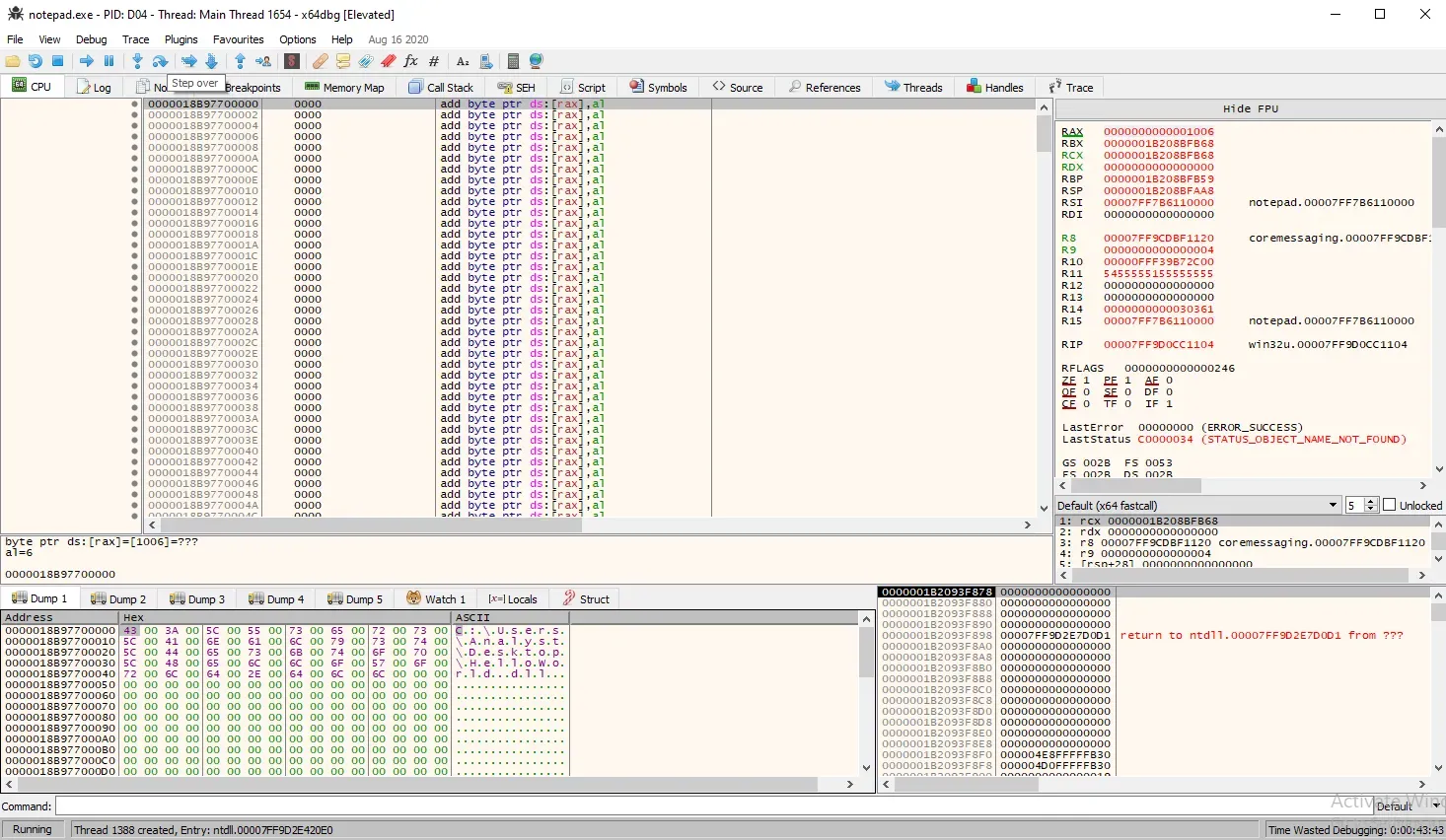 x64dbg 5